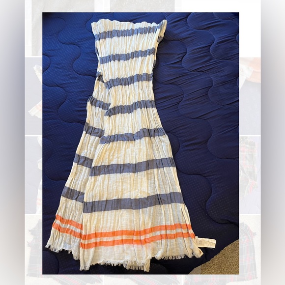 NWT Fossil Scarf Off White - Picture 3 of 6